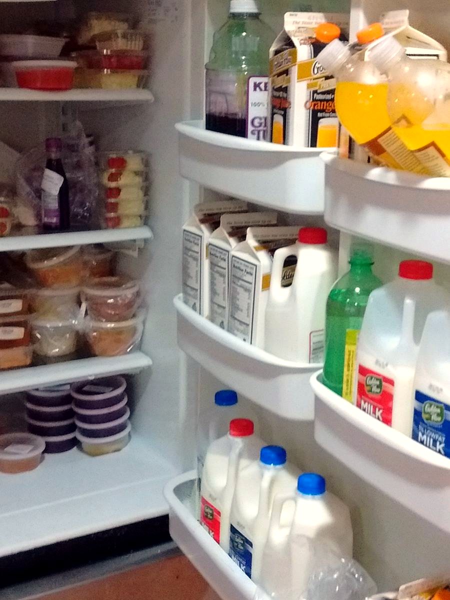 Meals packed and ready for the Thursday run